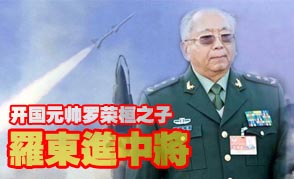 开国元帅罗荣桓之子罗东进中将